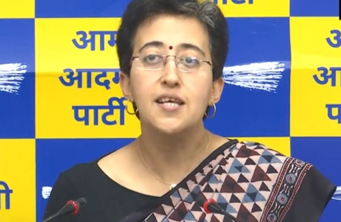 AAP leader Atishi criticizes the BJP manifesto as Jumla Patra