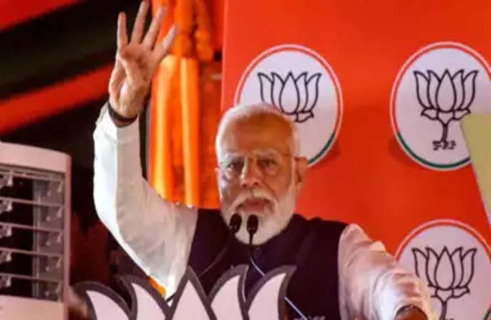 Prime Minister Narendra Modi accuses TMC for trying to stop Ram Navami celebrations in West Bengal